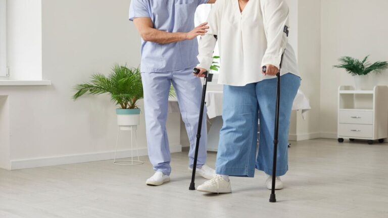 Ligament injuries or tears around the hip in elderly